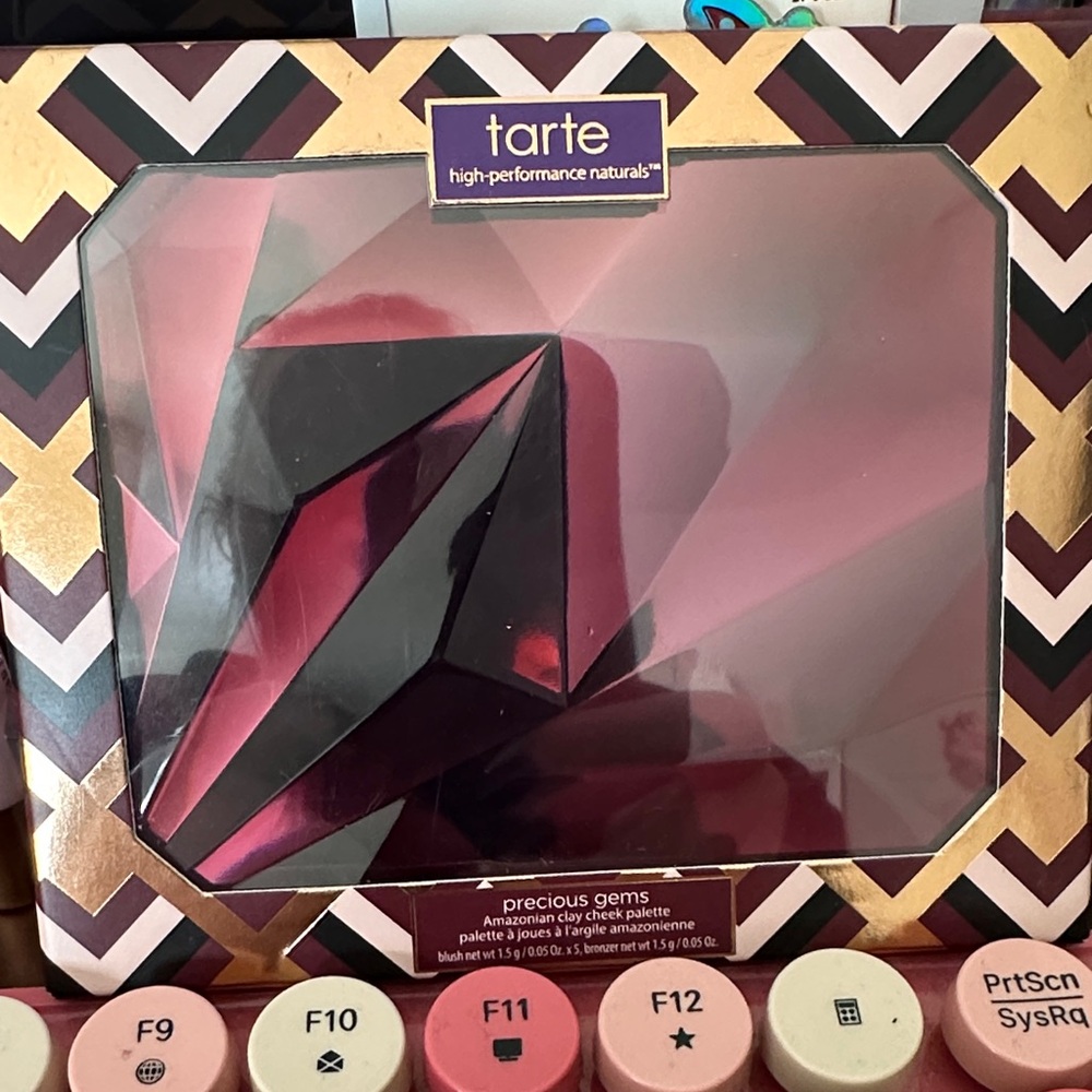 tarte Precious Gems Cheek Palette - Pink and Gold